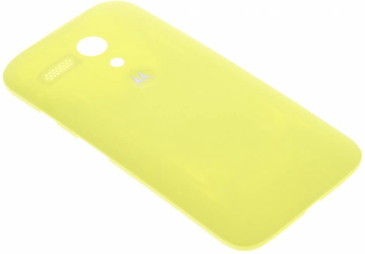 Originele Motorola Moto G Accudeksel Geel