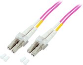 Câble fibre optique LC-LC OM4 1.50m - câble réseau