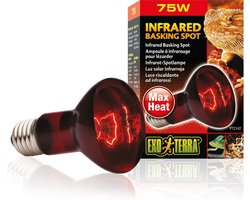 Exo Terra - Warmtelamp - Reptielen - Ex Infrarood Warmtespot R20 75w - 6,5x6,5x10cm - 1st
