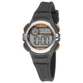 Nowley 8-6229-0-7 digitaal horloge 34 mm 100 meter zwart/ oranje