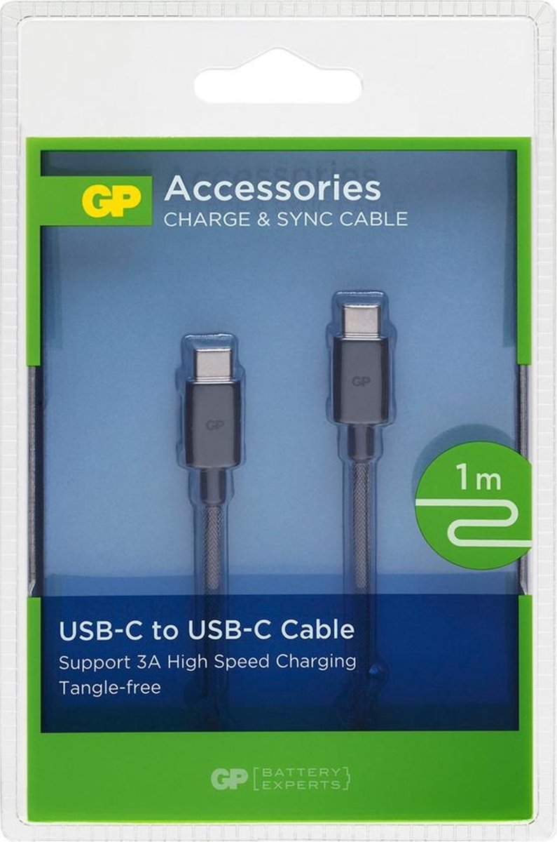 Câble de Charge USB-C de 1m - Adaptateur USB-C vers USB-C Enroulé à Usage  Intesif - Câble Thunderbolt 3 en Fibre Aramide Robuste - Cordon USB-C vers
