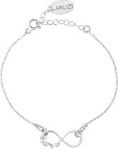 ARLIZI 1047 Bracelet Symbole Infini - Femme - Argent Massif 925 - 18 cm