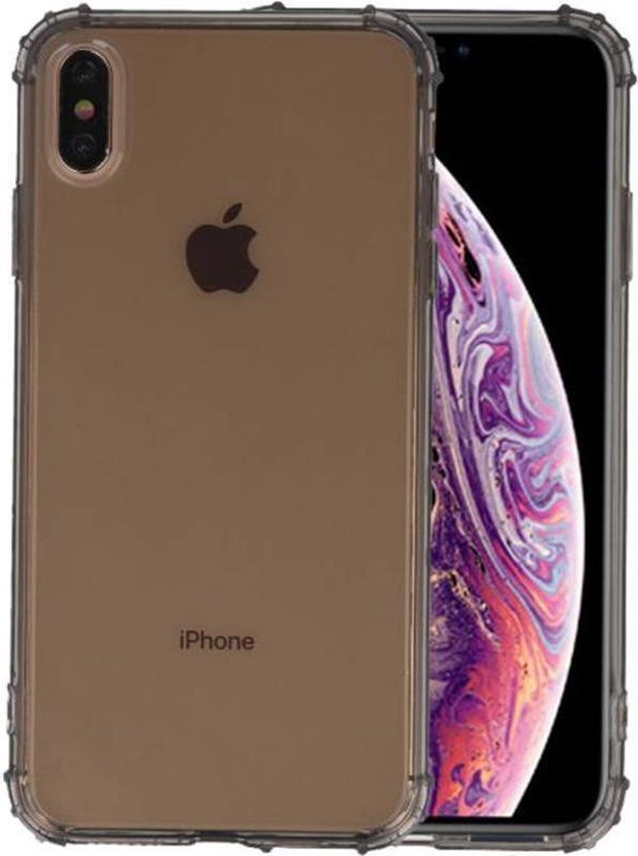 Grijs Schokbestendig TPU hoesje voor iPhone XS Max