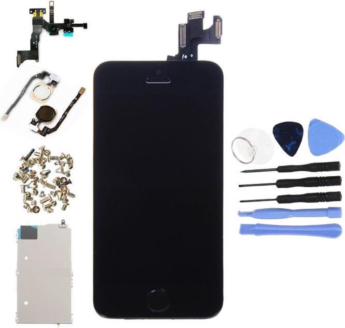 Nieuw - Voor Apple iPhone SE - AAA+ LCD scherm Zwart & Tools
