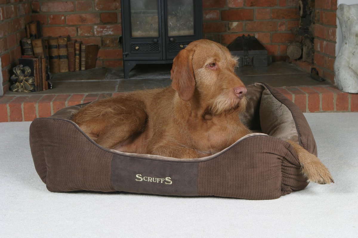 Scruffs Chester Box Bed hondenmand L 75x60 bruin thumbnail 6