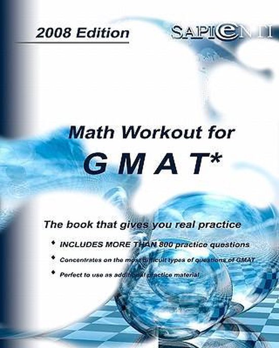 Math Workout for Gmat by Sapienti - cover