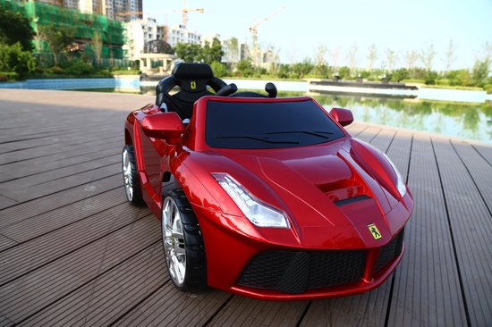 electrische kinderauto Ferrari LaFerrari – rood | bol.com
