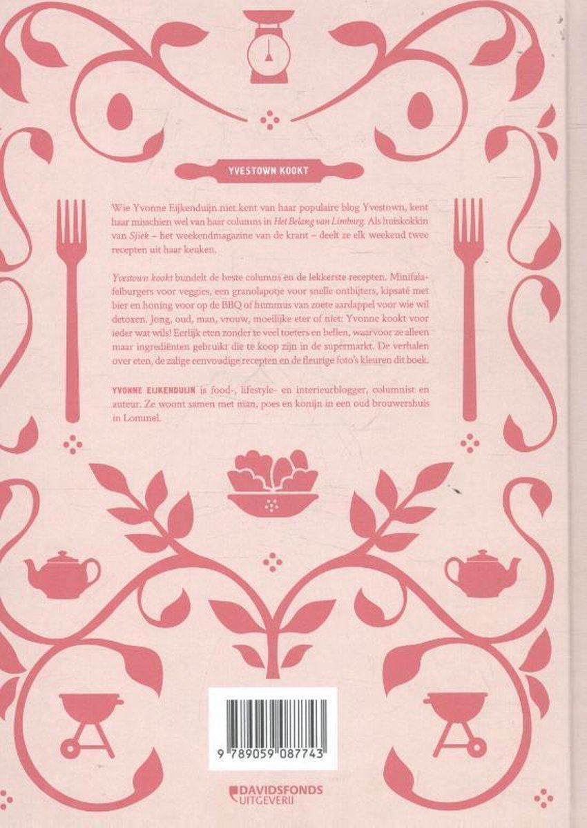 Yvestown kookt - back cover