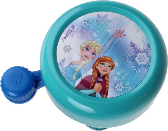 Disney Fietsbel Frozen 50 Anna Elsa Turquoise | bol.com