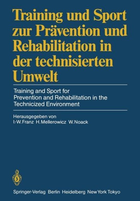 Training Und Sport Zur Prävention Und Rehabilitation in Der ... - cover