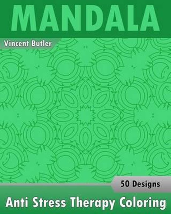 Anti Stress Therapy Coloring Book - cover