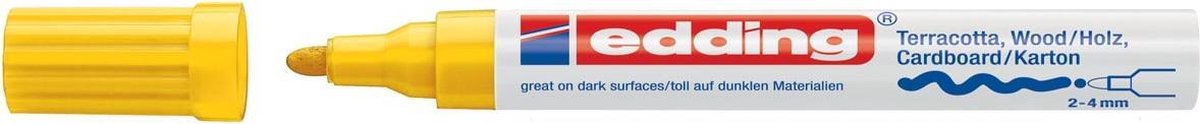 Decoratie marker Edding 4000-05 geel