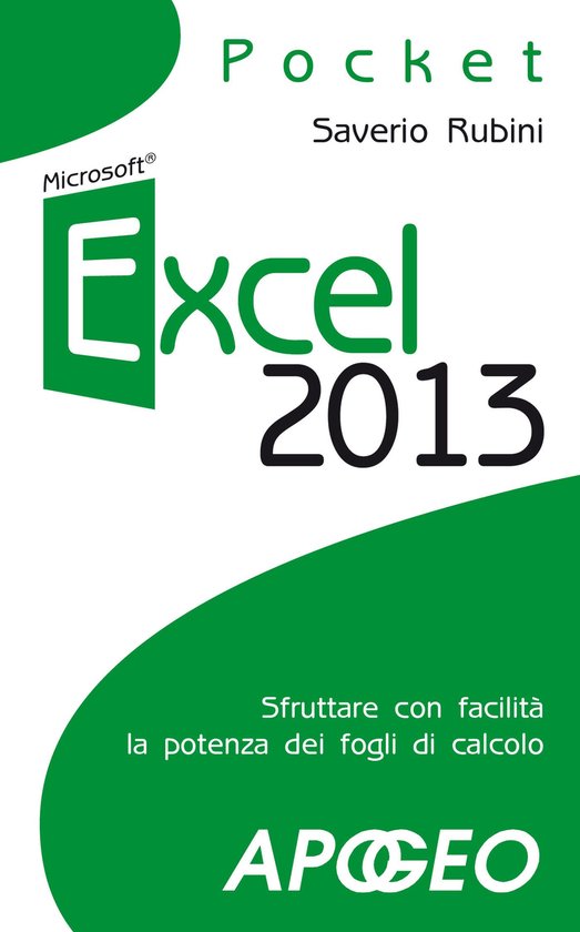 Lavorare con Excel 10 - Excel 2013 - cover