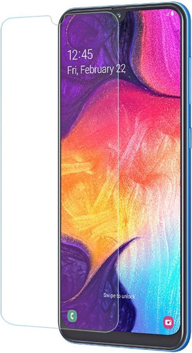 9H Tempered Glass - Geschikt voor Samsung Galaxy A50 / A30s Screen Protector - Transparant