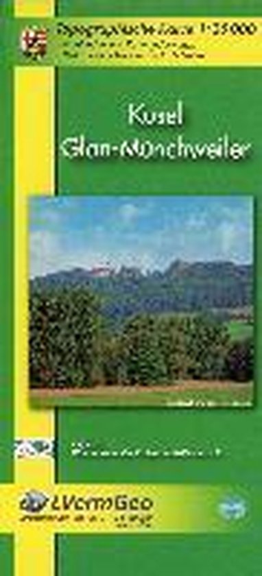 Kusel, Glan-Münchweiler 1 : 25 000. Naturparkkarte P19 - cover