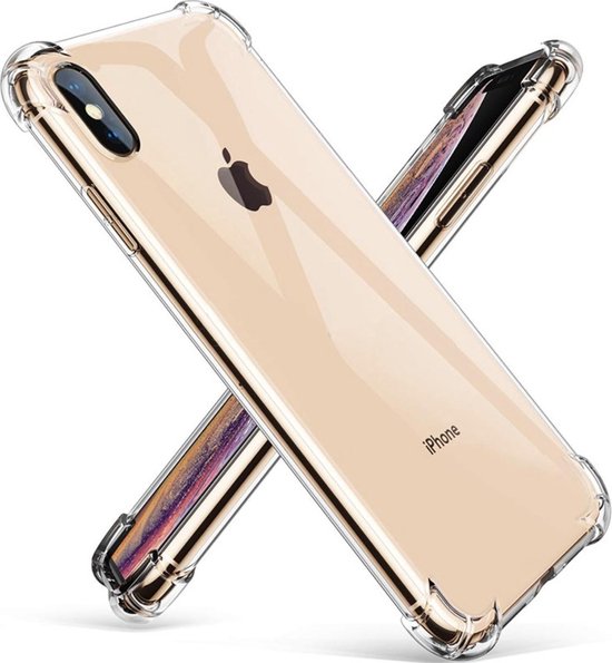 Coque iPhone X 10 / Xs - avec cordon - Siliconen transparent - Aimant  MagSafe - avec