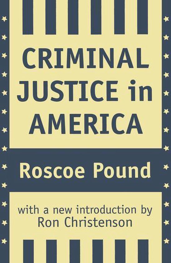 Criminal Justice in America - cover