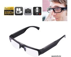 Bril met verborgen camera - Bril met camera en microfoon - Bril met spy  camera | bol.com