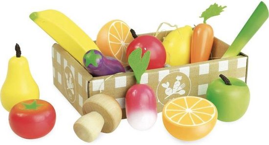 Afbeelding van het spel Vilac Groenten en fruit Set