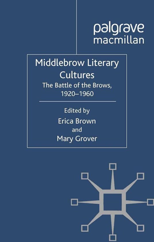 Middlebrow Literary Cultures - cover