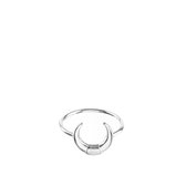 Les Soeurs Chloe Horn Ring Zilver - Maat 52