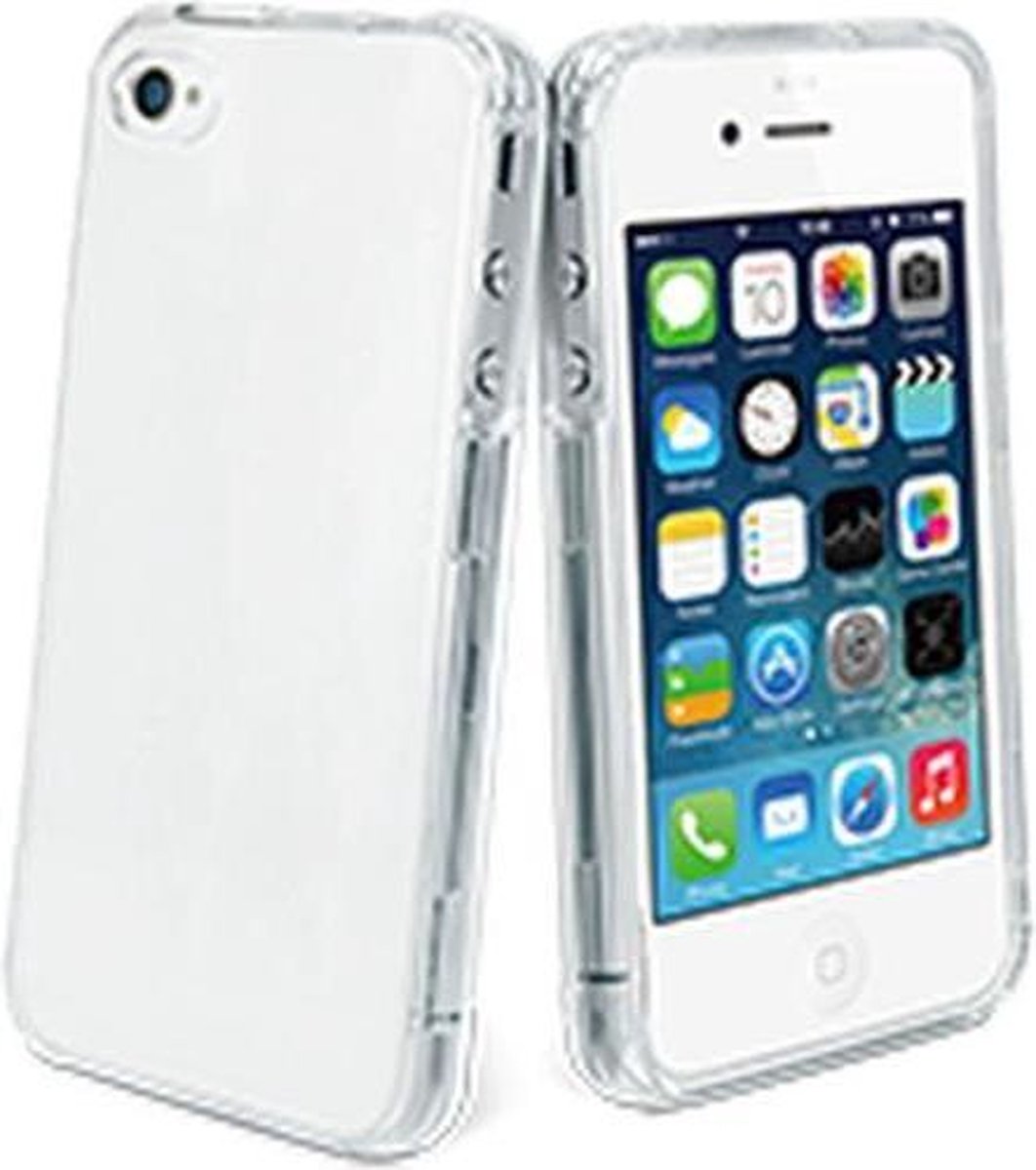 muvit iPhone 4 / 4S Crystal Case Rugged Transparant
