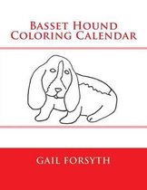 Basset Hound Coloring Calendar