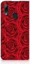 Huawei P Smart (2019) Uniek Standcase Hoesje Red Roses