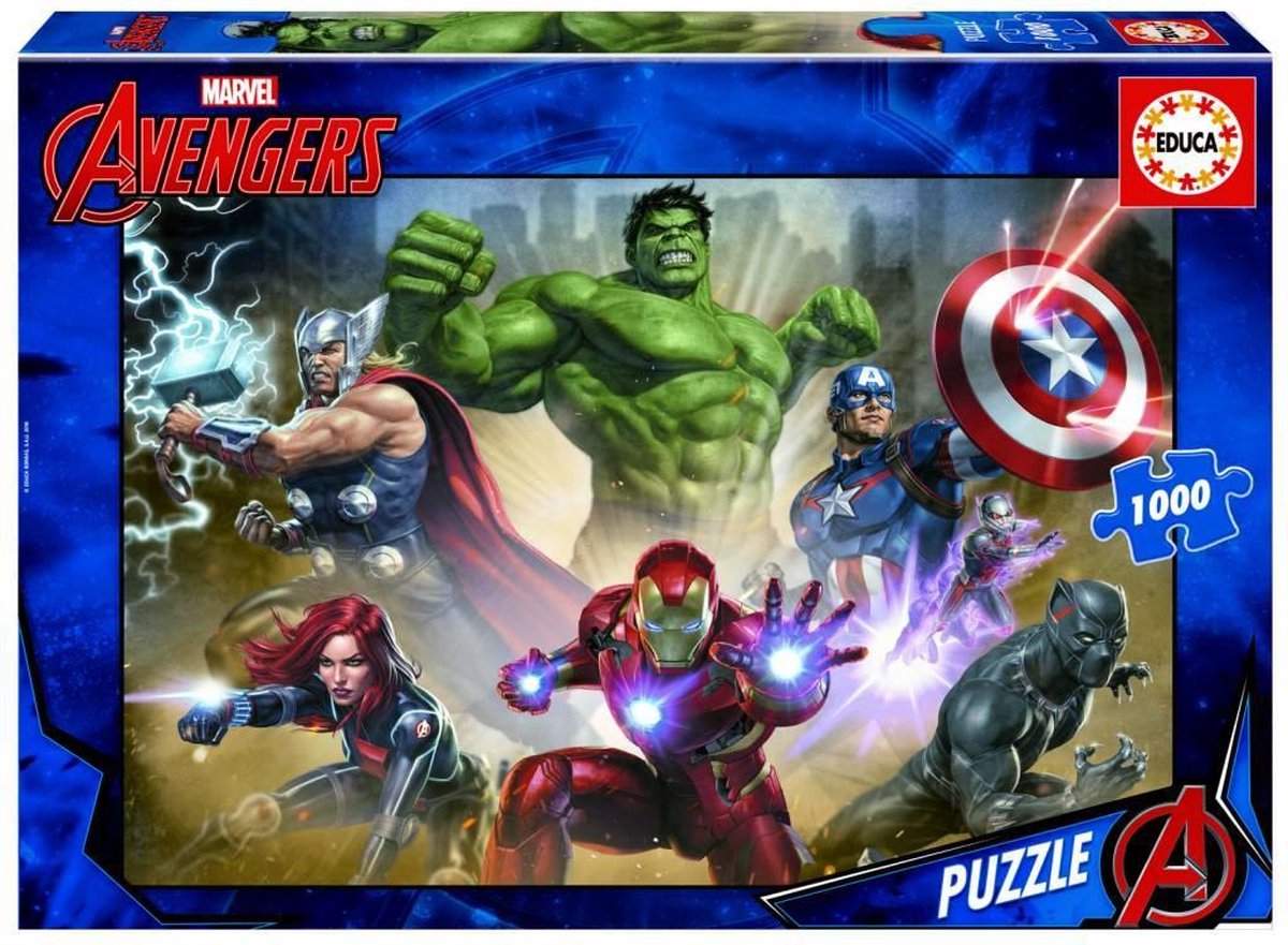 Educa - Marvel Avengers 1000 Teile Puzzle | bol.com