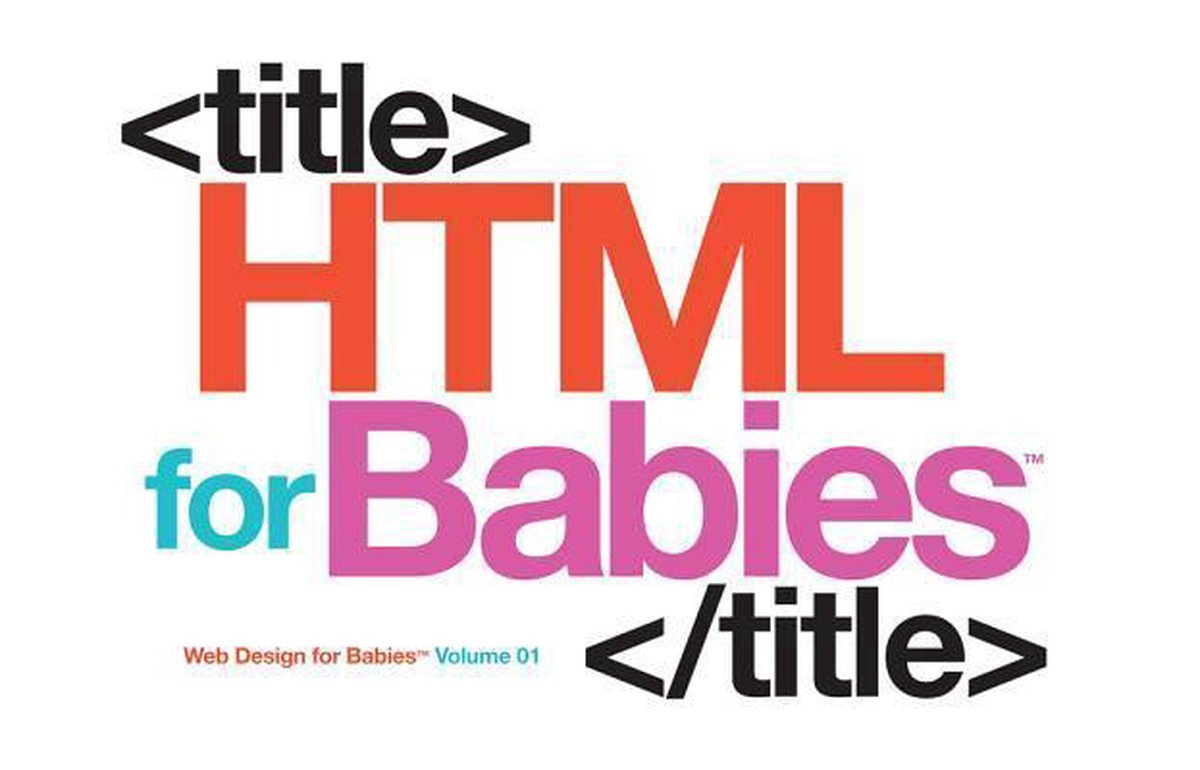 Omslag van HTML for Babies