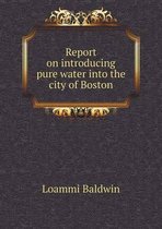 Report on introducing pure water into the city of Boston