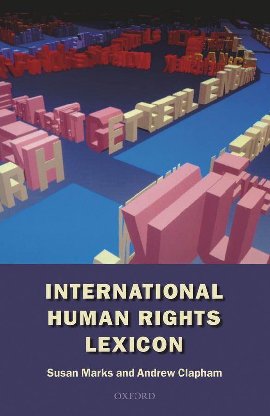 International Human Rights Lexicon - cover