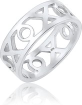 Elli Ringen XOXO wording geo trend blogger 925 zilver