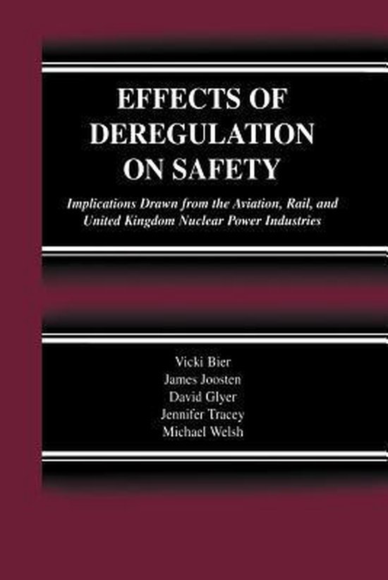 Effects of Deregulation on Safety - cover