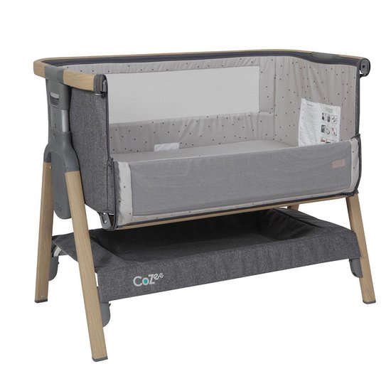 stil park Vergelijken Topmark Tutti Bambini Cozee Bedside Wieg Oak Charcoal | bol.com