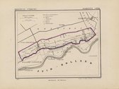 Historische kaart, plattegrond van gemeente Lopik in Utrecht uit 1867 door Kuyper van Kaartcadeau.com