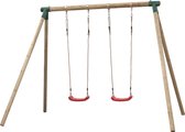 Dubbele houten schommel - SwingKing Bernedette set by Be-out