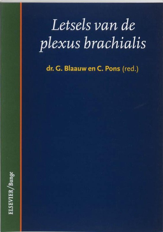 Cover van het boek 'Letsels van de plexus brachialis / druk 1'