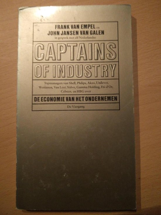 9789070234324 - Captains of industry