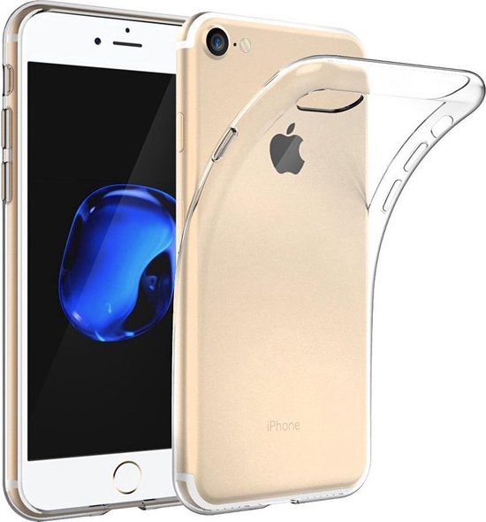 Apple iPhone 7 Ultra mince 0.3mm Gel Silicone Coque Transparente | bol.com
