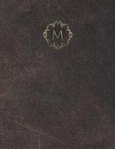 Monogram  M  Grid Sketchbook