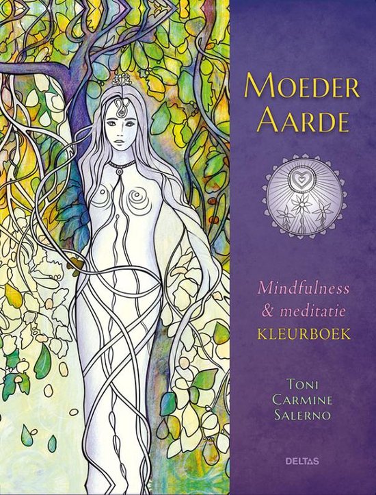 Moeder aarde Mindfulness & meditatie kleurboek - cover