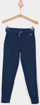 Tiffosi-meisjes-broek, jogbroek, sweatpants-Eva-kleur: blauw-maat 104