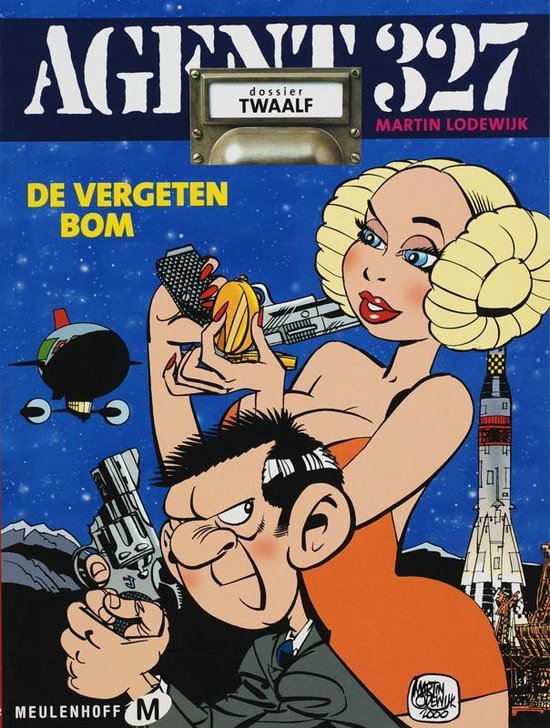 Cover van het boek 'De vergeten bom' van M. Lodewijk