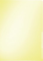 LEITZ Premium transparante omslag, A4, PVC, geel, 0,15 mm