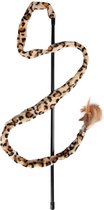 Flamingo - Kattenspeelgoed Luipaardhengel - Beige - 50 cm