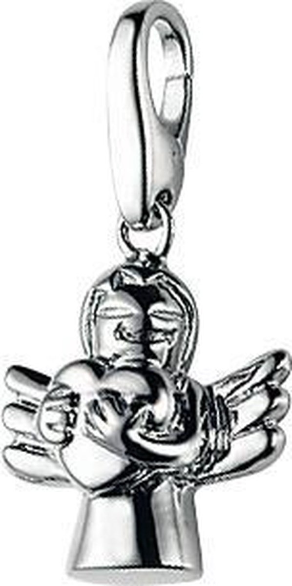 Charm | bedel | engeltje | hanger | bescherm engel met hart