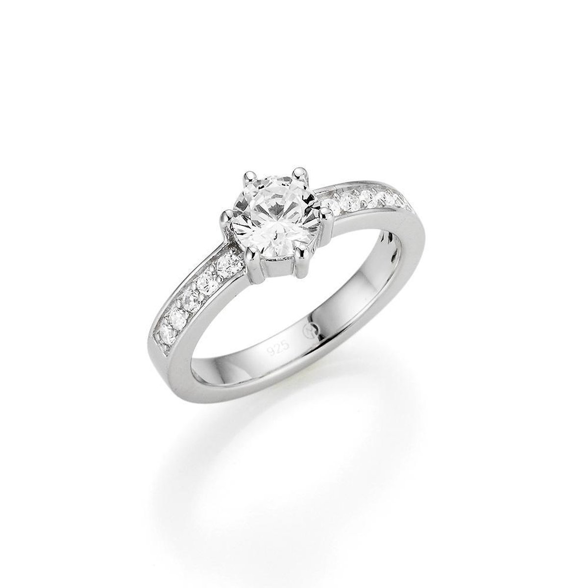 Zilver | zirkonia | ring