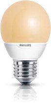 Philips Spaarlamp Flame kogel 8W E27