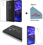 Pearlycase® Transparant Siliconen TPU hoesje voor Huawei Mate 20 Lite